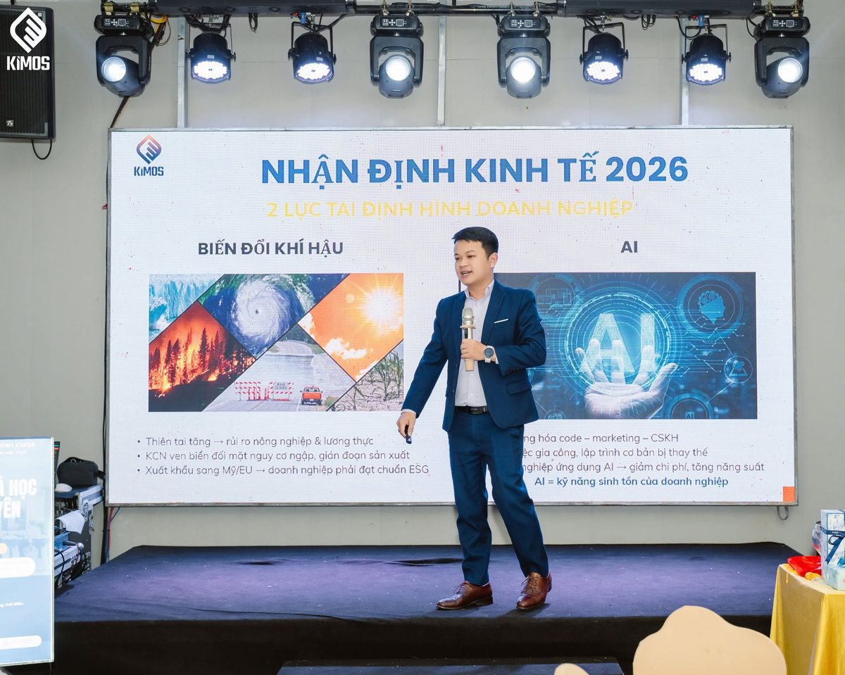 Lớp học Đánh Thức Doanh Số — KIMOS Academy